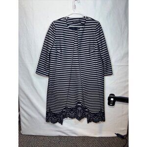 Albert Nipon Women Dress With Matching Jacket Size Pit To Pit 19 Inches